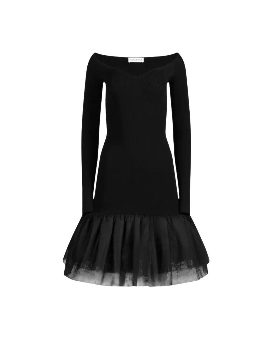 Nina Ricci Black Knitted Dresses