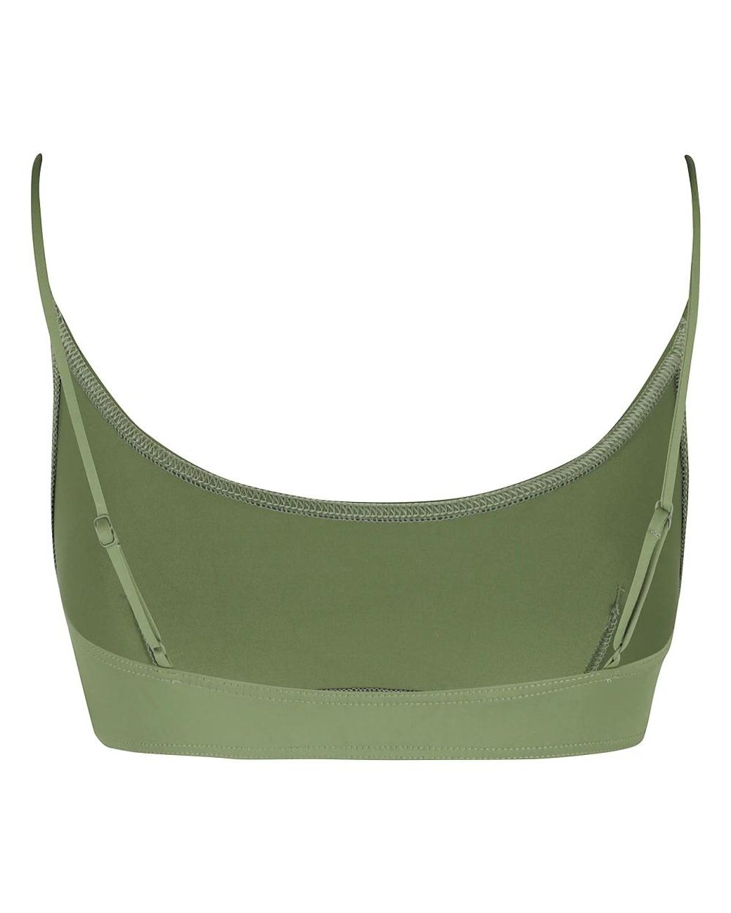 Mc2 Saint Barth Green Sleeveless Tops