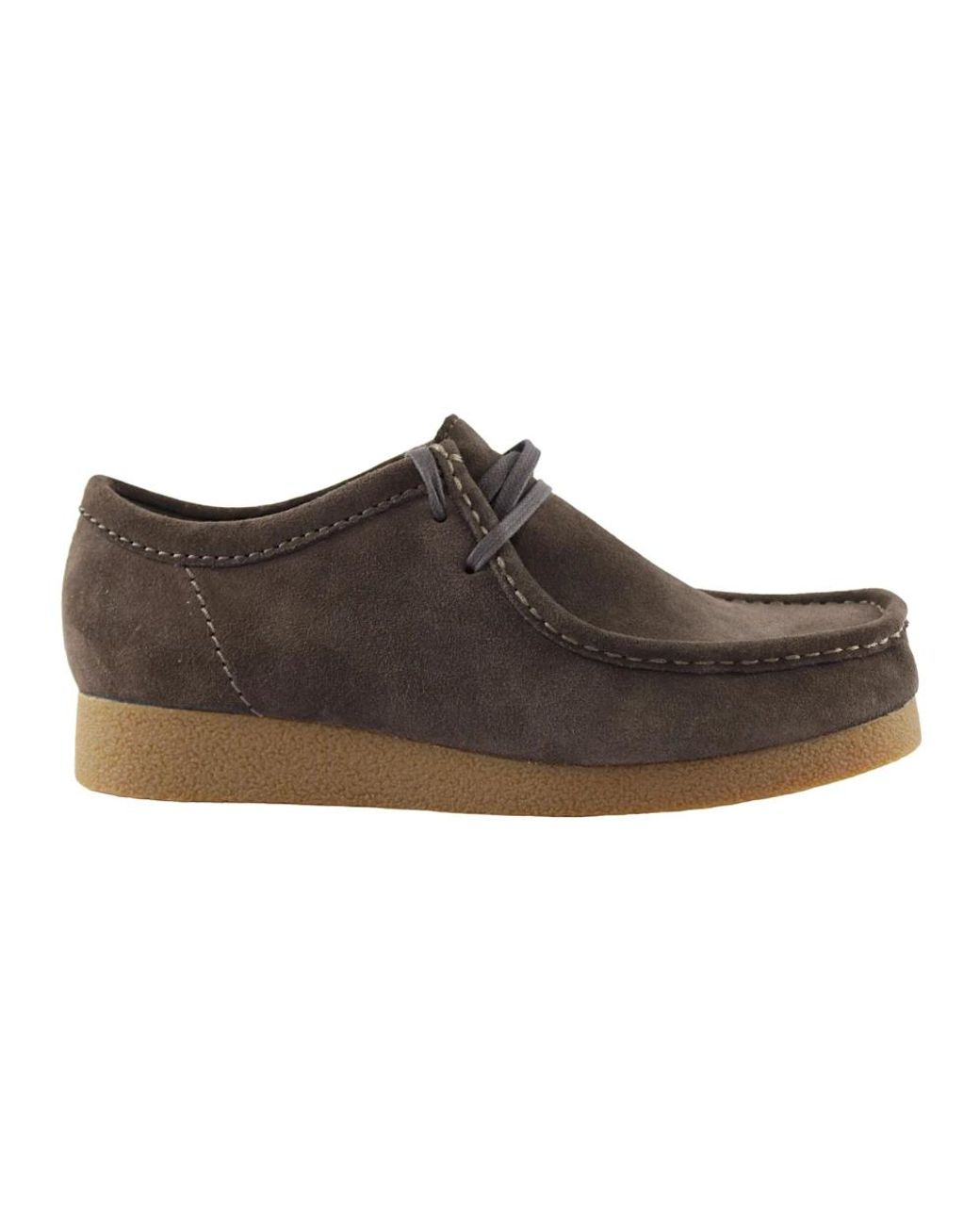 Clarks Brown Laced Shoes for men
