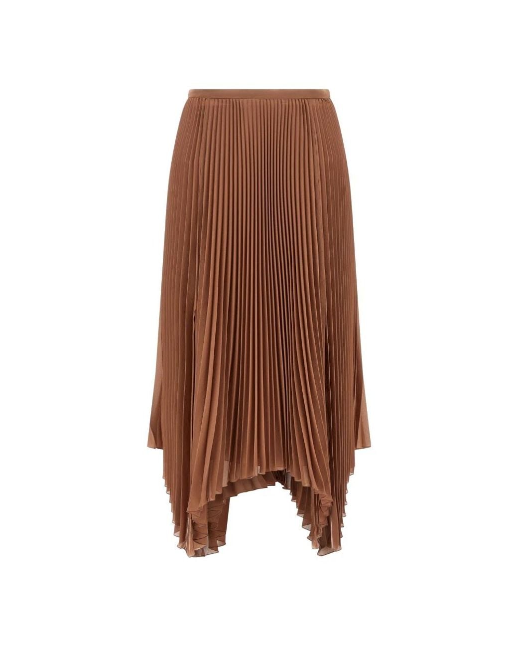 Valentino Garavani Brown Midi Skirts