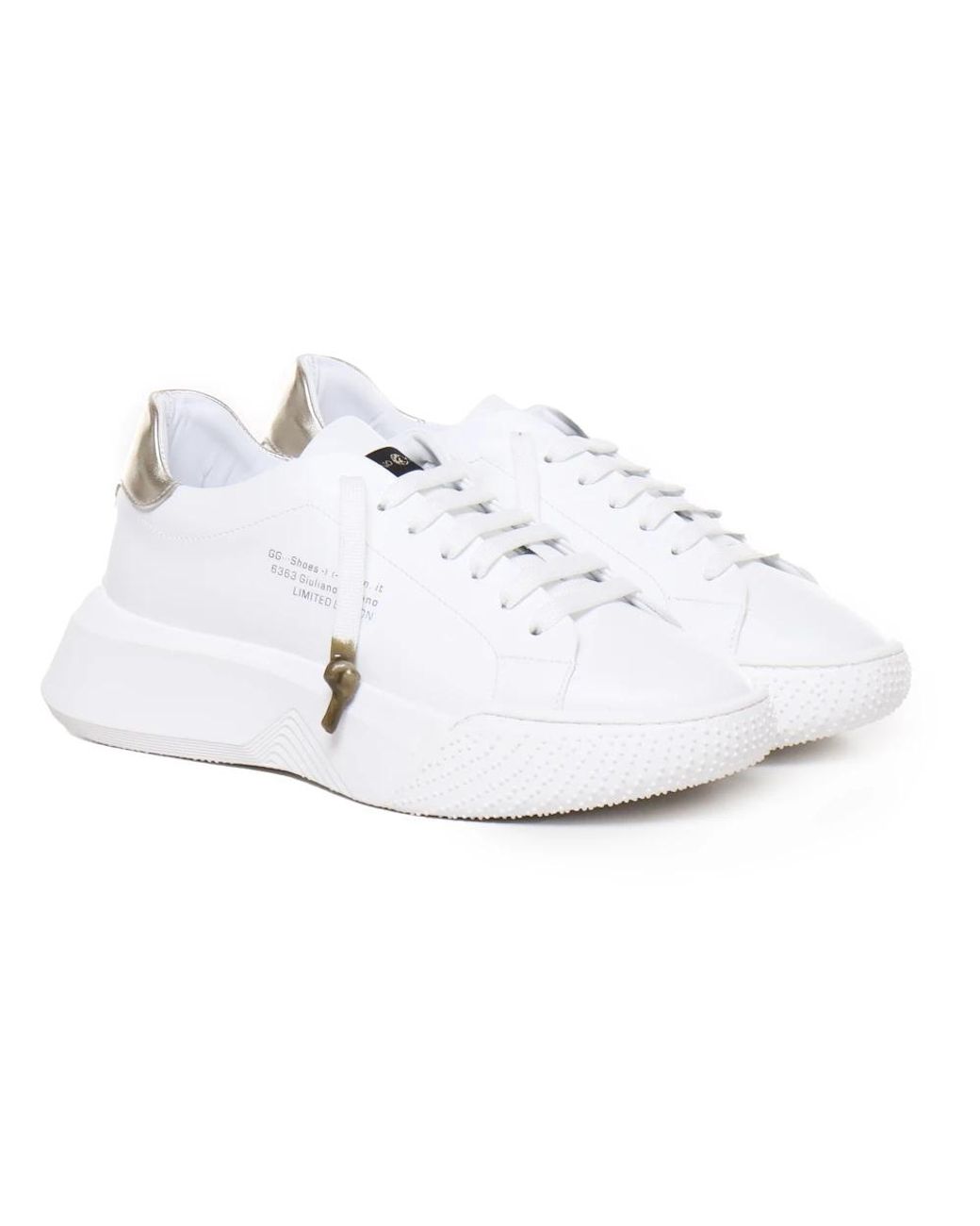 Giuliano Galiano White Sneakers for men
