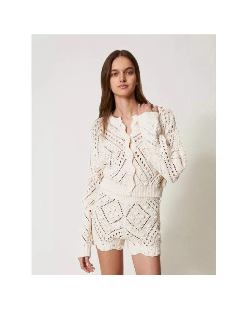 Cardigans Twinset en coloris White