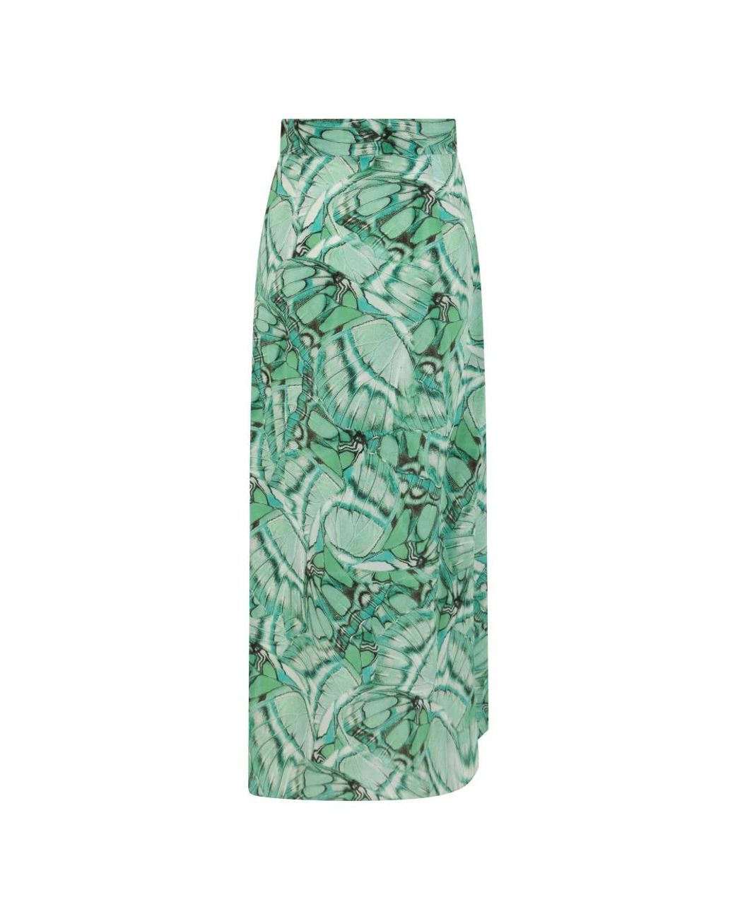 Maxi Skirts Alberta Ferretti de color Green