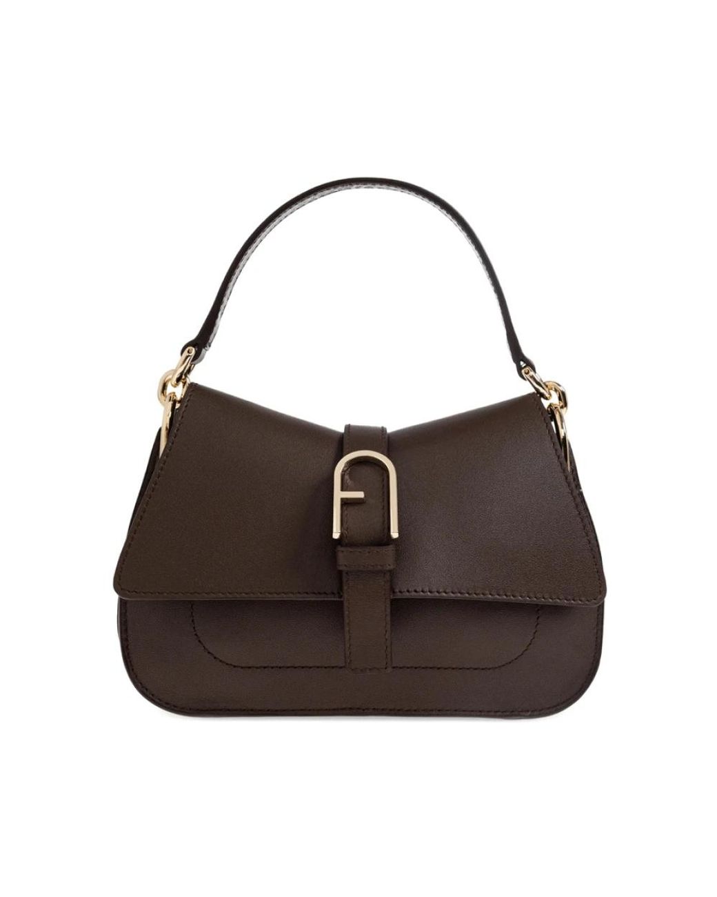 Furla Flow Mini Handtas in het Brown