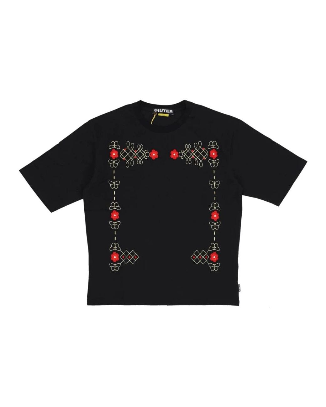 Iuter Black T-Shirts for men
