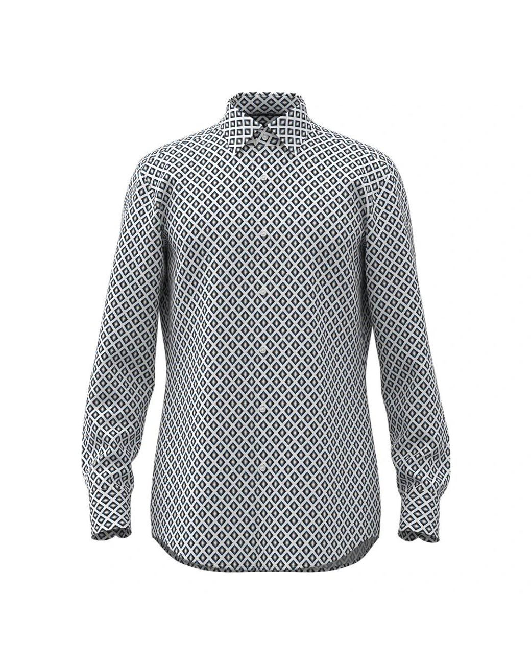 Boss Blue Casual Shirts for men