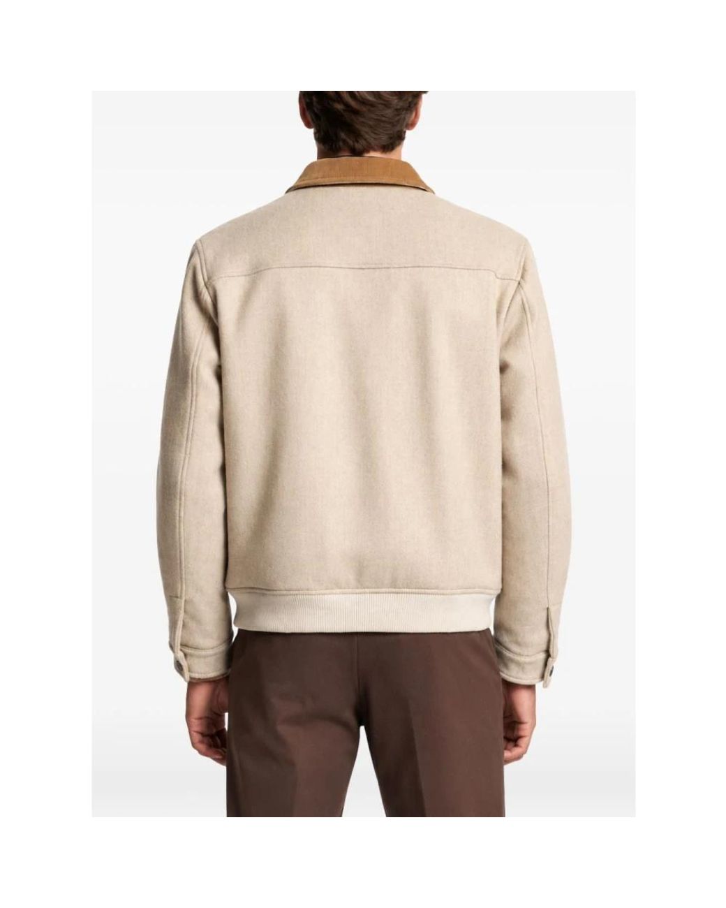 Bomber Jackets di Fay in Natural da Uomo