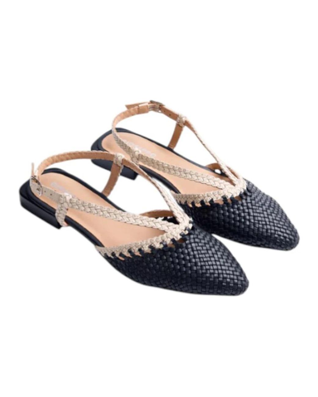 Gioseppo Blue Ballerina Shoes