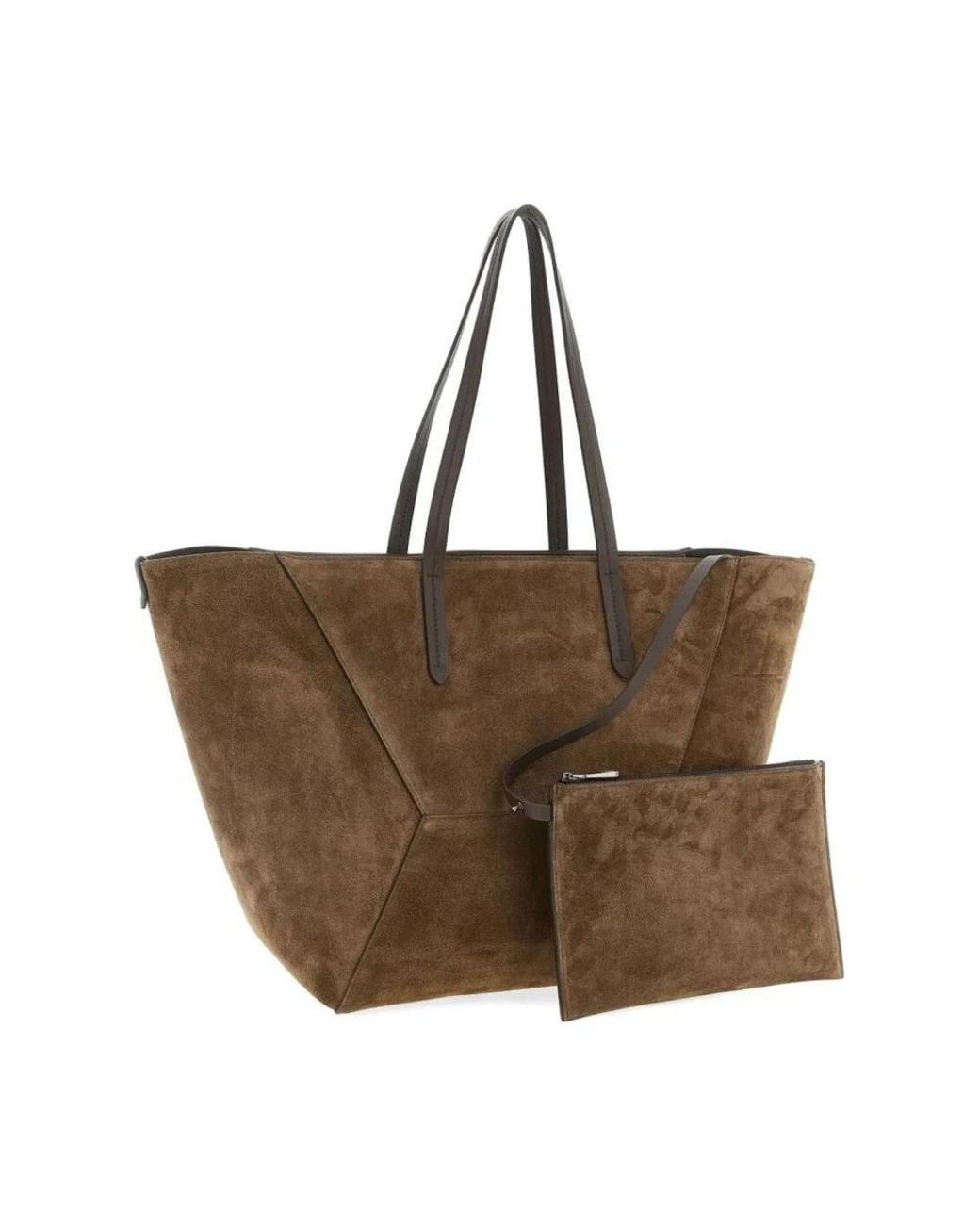 Brunello Cucinelli Brown Shopping Bags