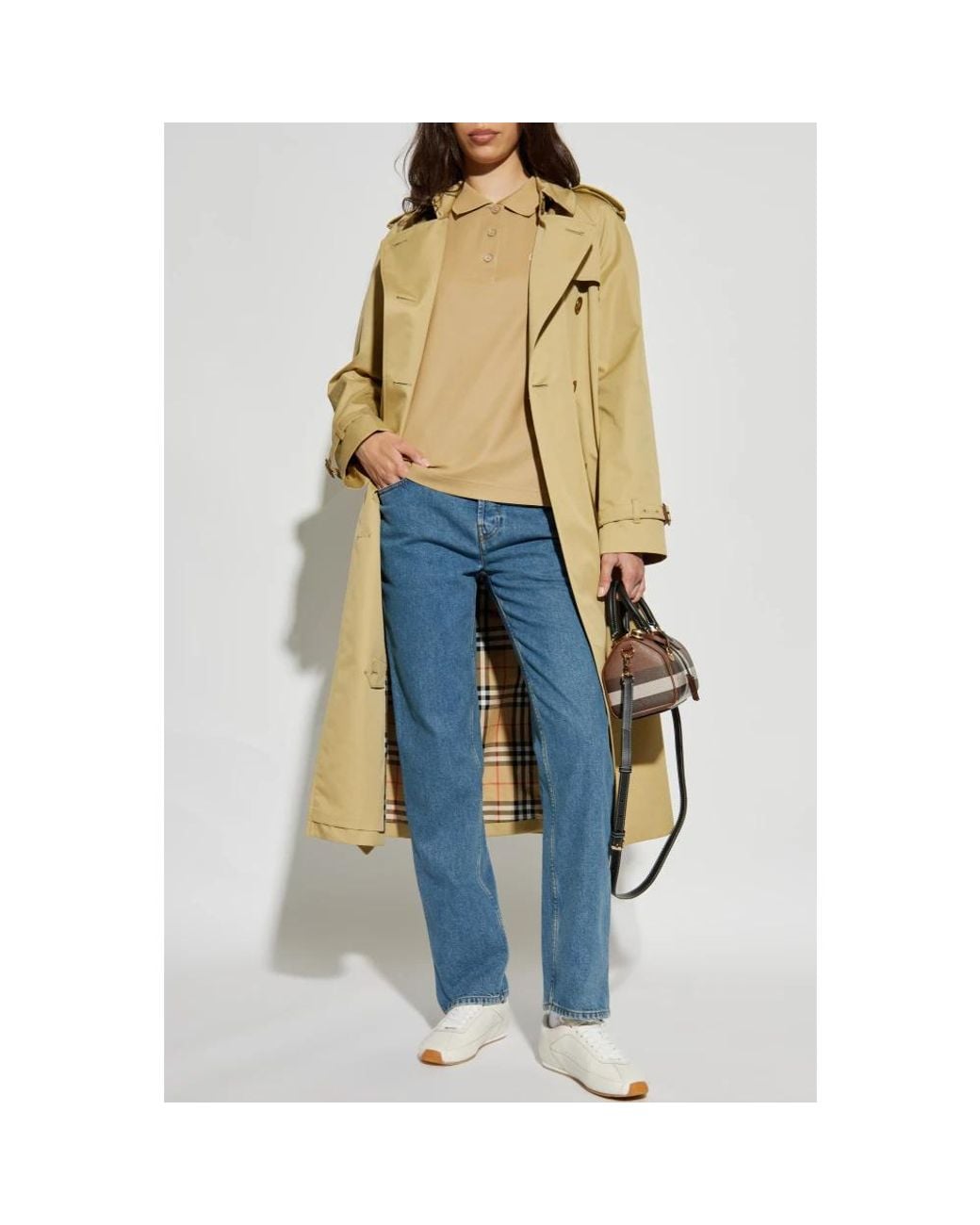 Burberry Blue Straight Jeans