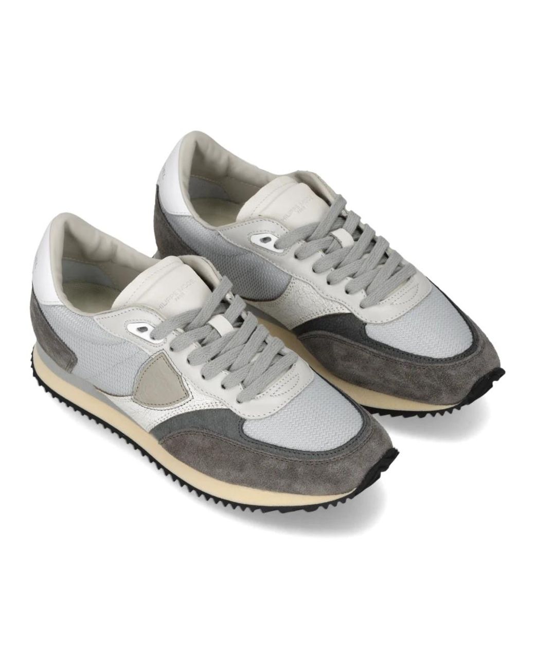 Philippe Model Gray Sneakers