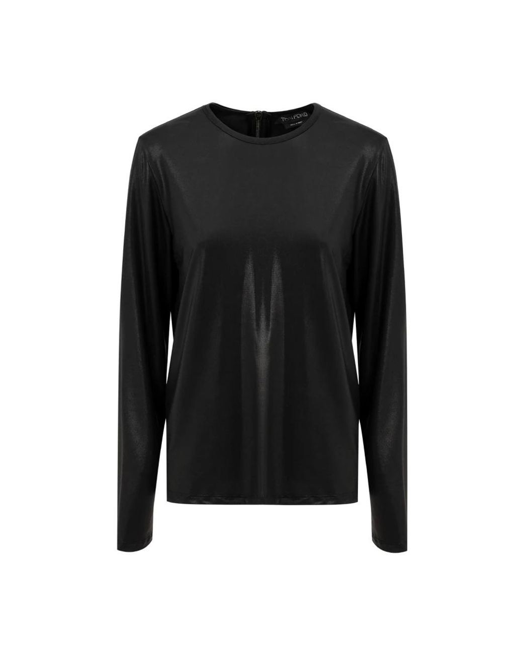 Tom Ford Black Long Sleeve T-Shirts