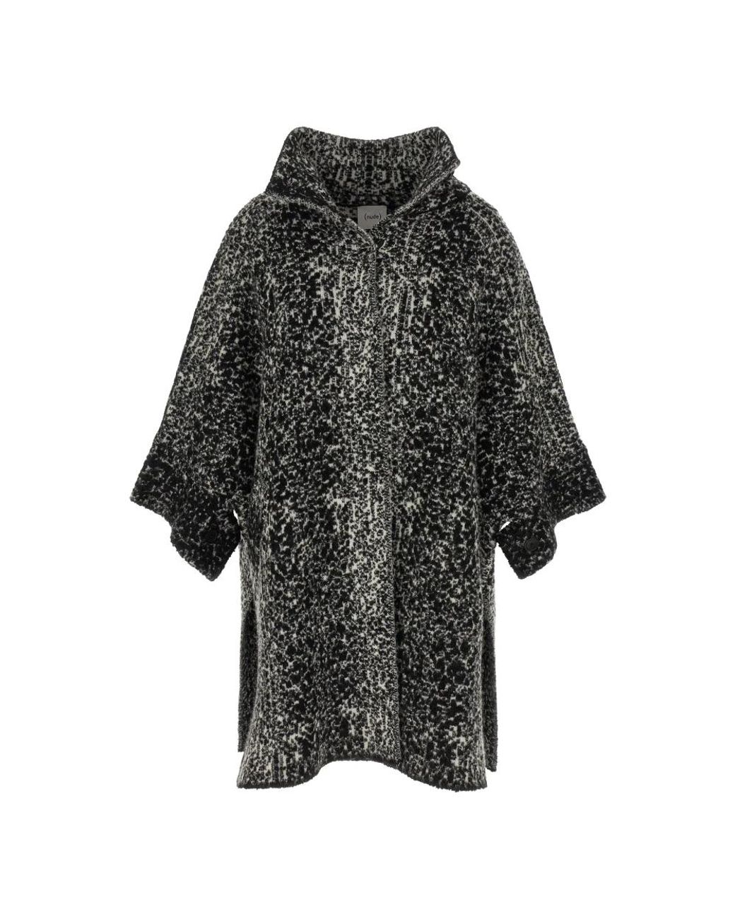 Nude Black Ponchos
