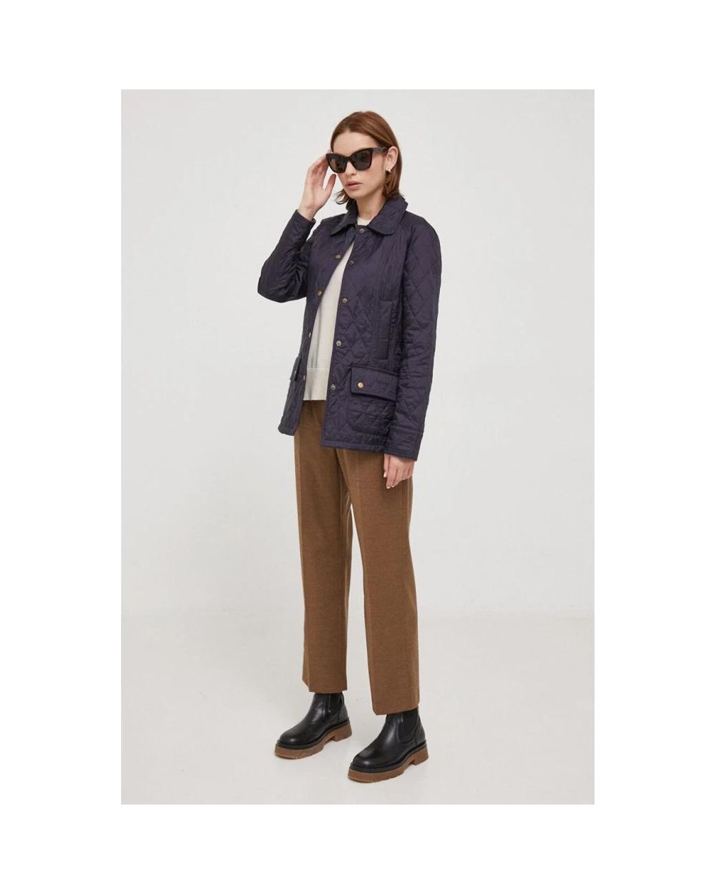 Light Jackets Barbour de color Blue