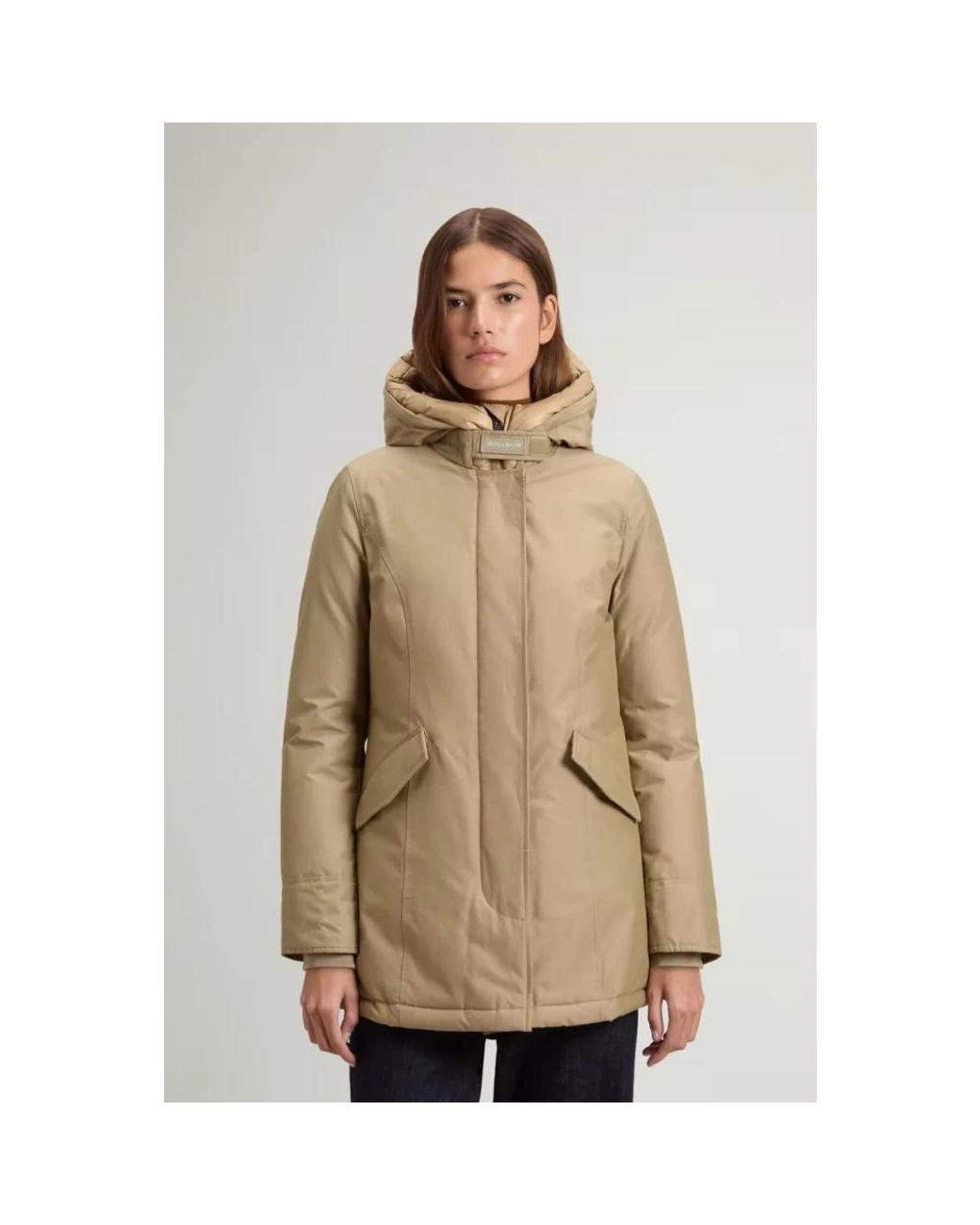 Down Jackets Woolrich en coloris Natural