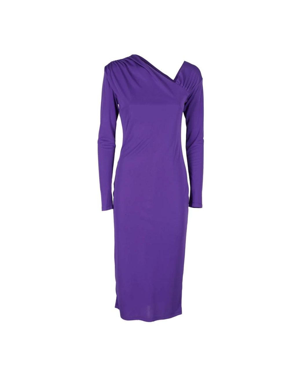 Isabelle Blanche Kleedjes ,Paars ,Elegante Jurk in het Purple