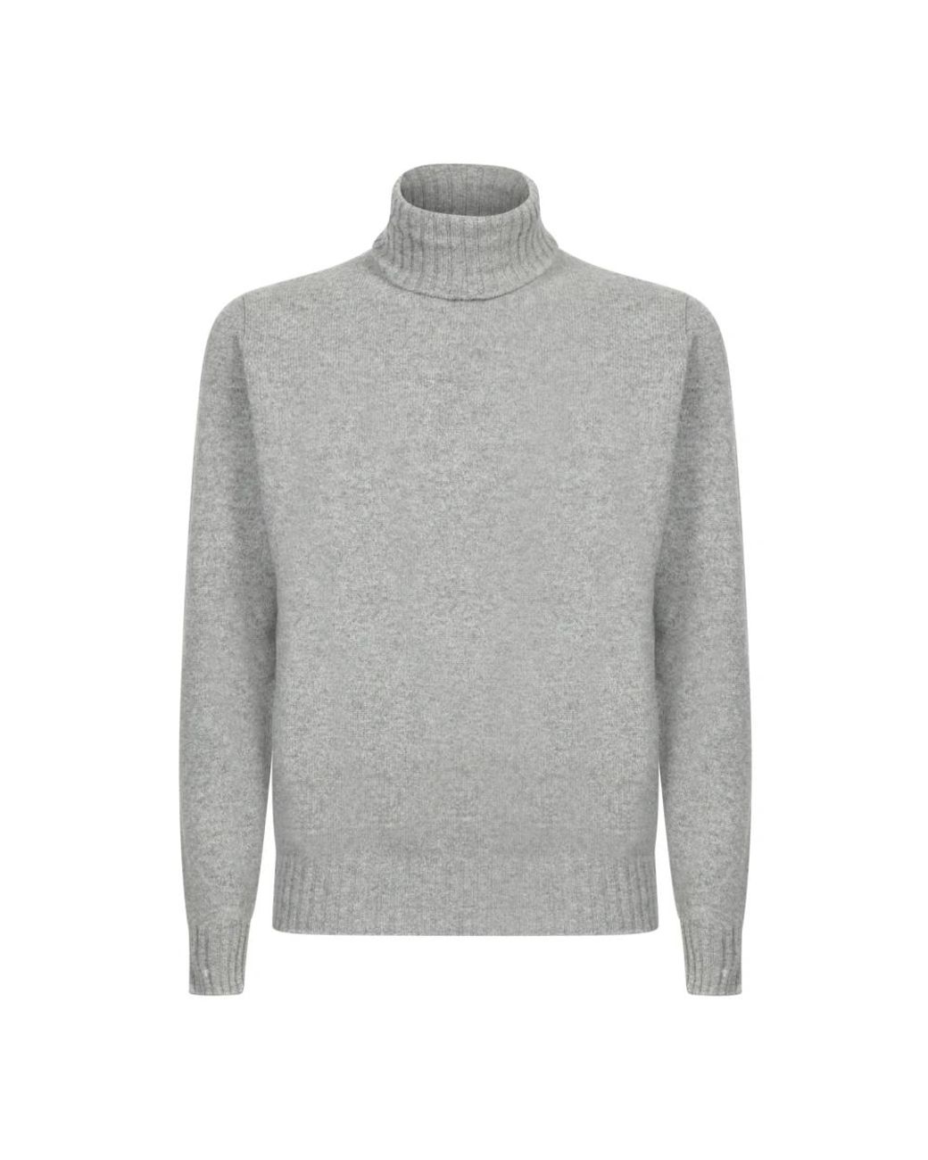 Turtlenecks Dell'Oglio de hombre de color Gray