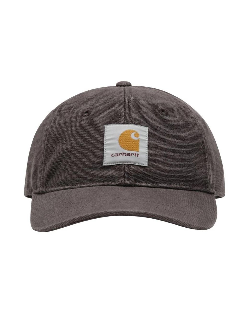 Carhartt Accessoires ,Bruin ,Canvas Cap in het Gray voor heren