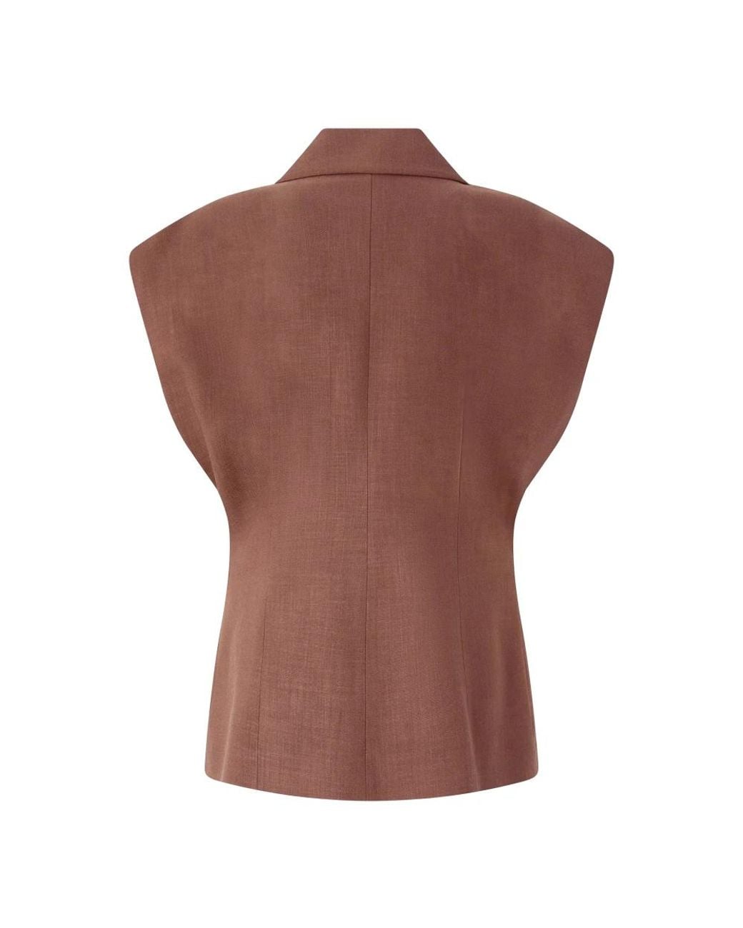 Vests Pinko en coloris Brown
