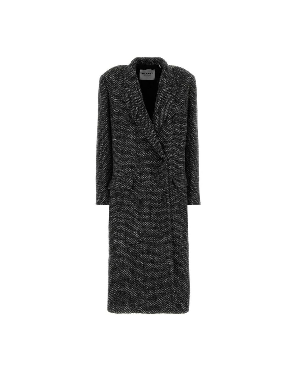 Isabel Marant Black Double-Breasted Coats