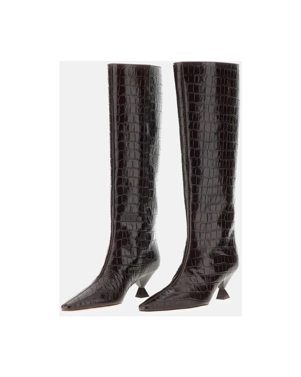 MARIA LUCA Brown High Boots