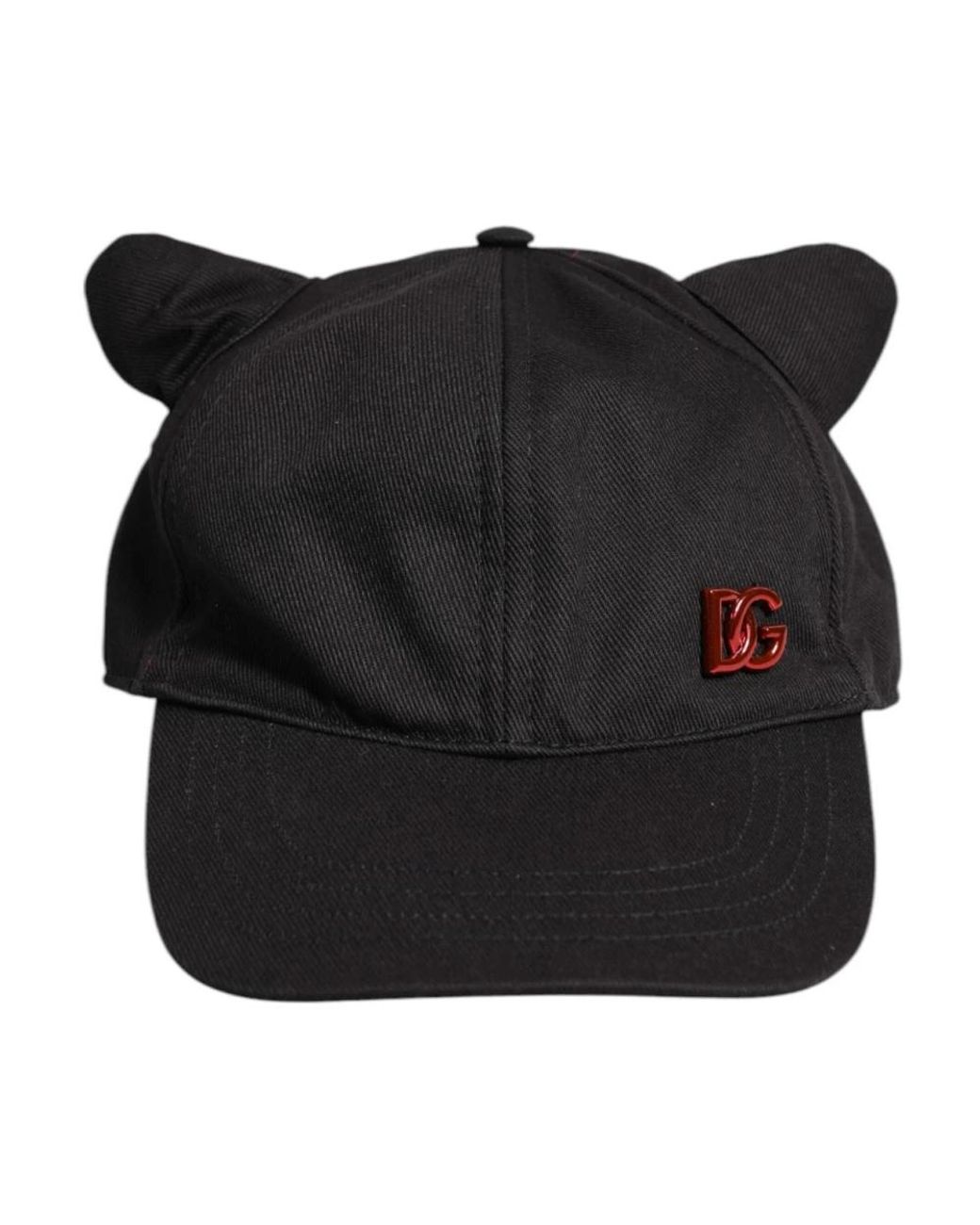 Dolce & Gabbana Black Hats & Caps for men