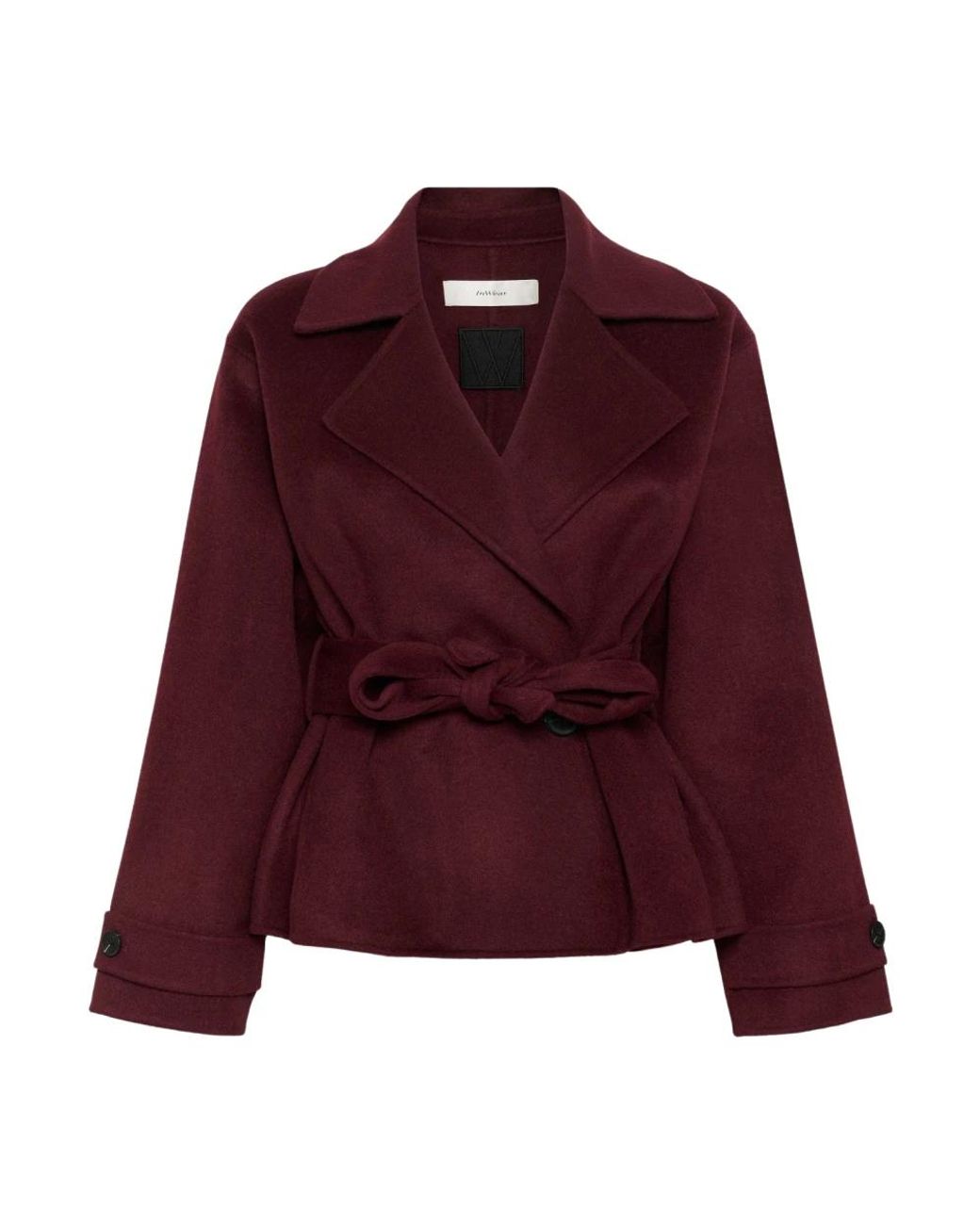 Inwear Purple Belted Coats