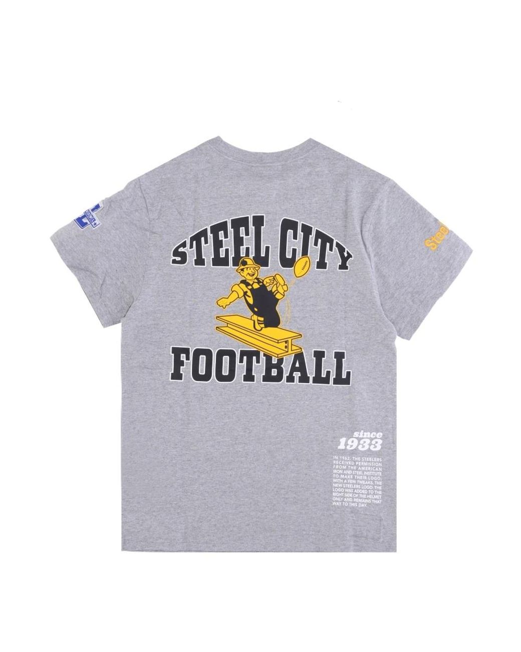 Mitchell & Ness Gray T-Shirts for men