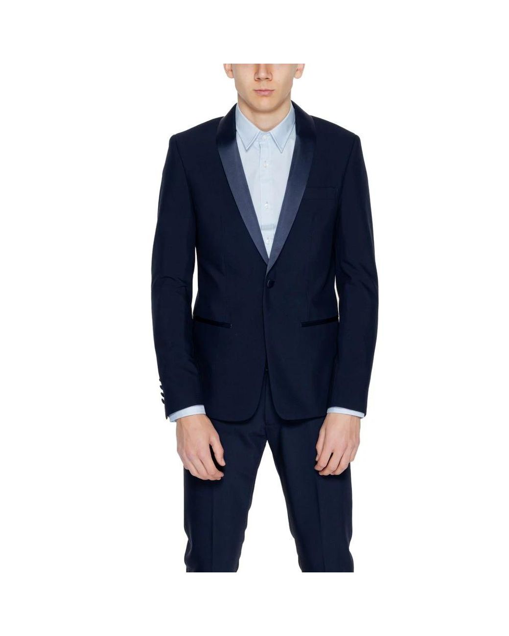 Antony Morato Blauer Polyester-Blazer in Blue für Herren