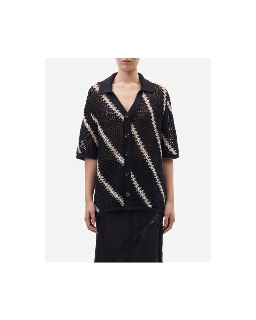 Shirts di Samsøe & Samsøe in Black