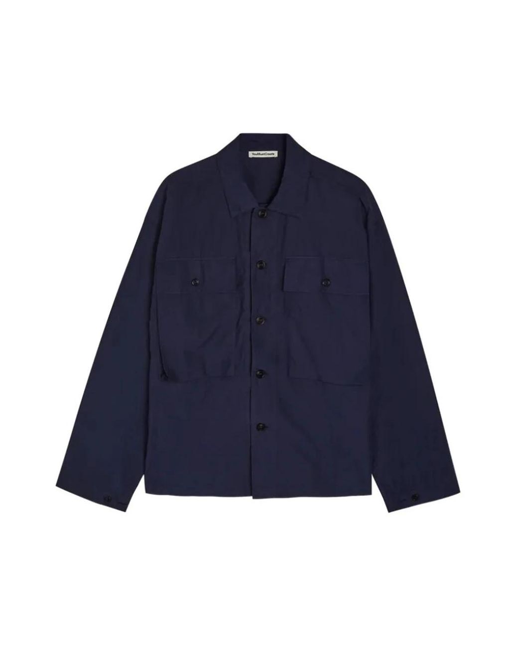 YMC Blue Casual Shirts for men