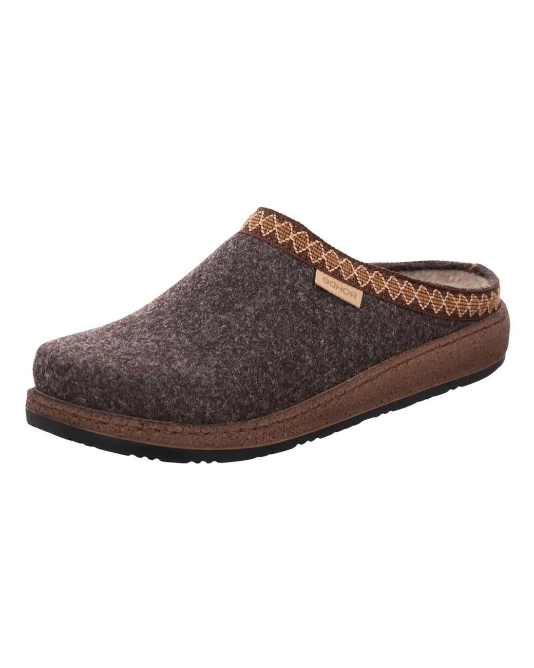 Slippers Rohde en coloris Brown