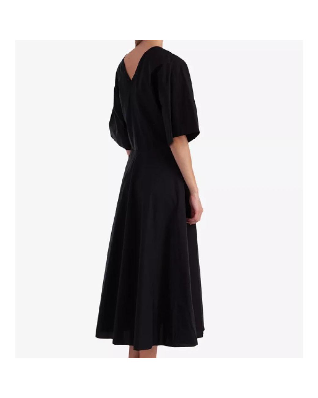 Forte_forte Black Midi Dresses