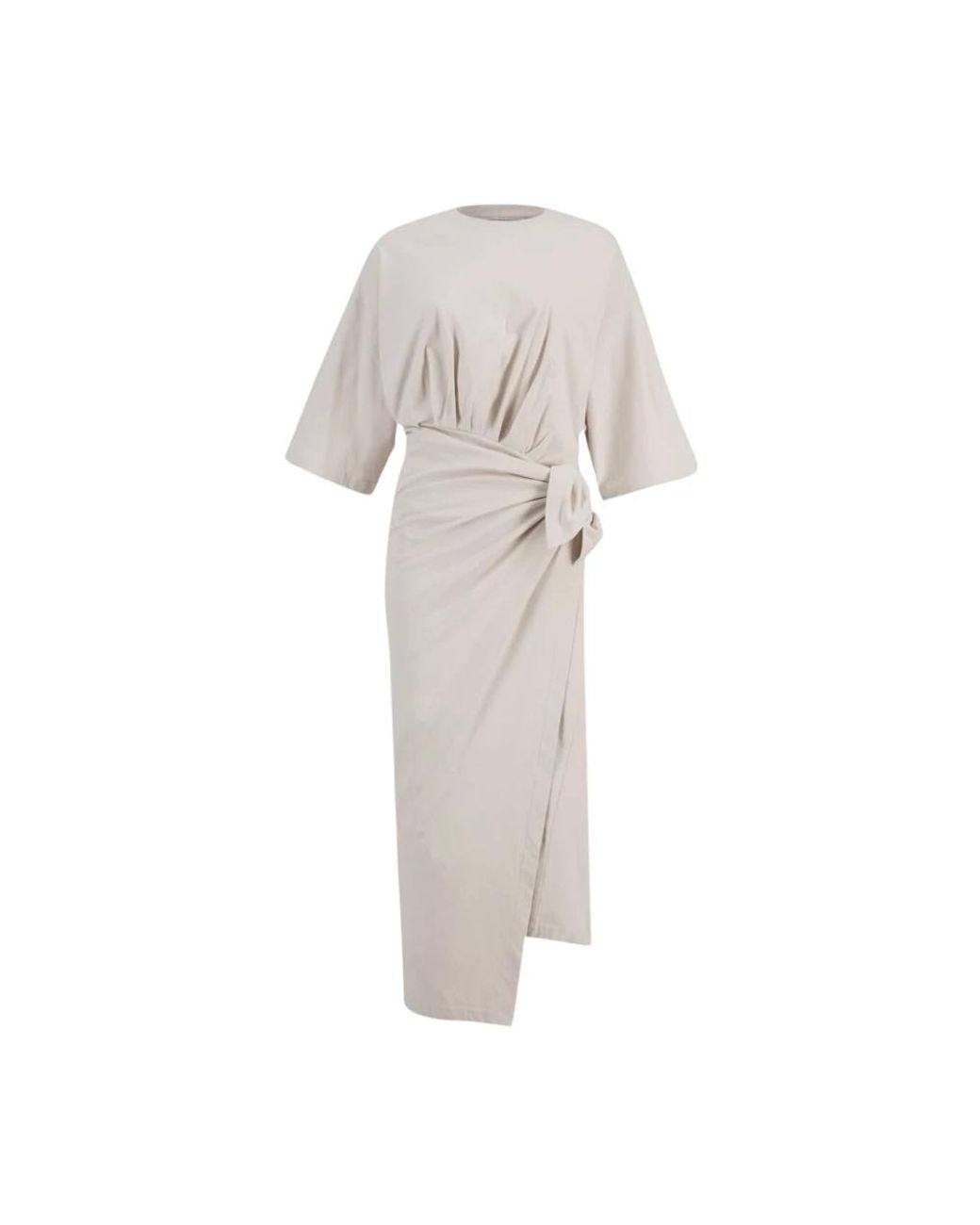 Balenciaga White Wrap Dresses