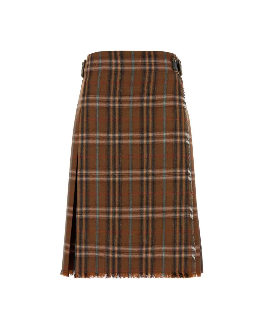 Burberry Brown Midi Skirts