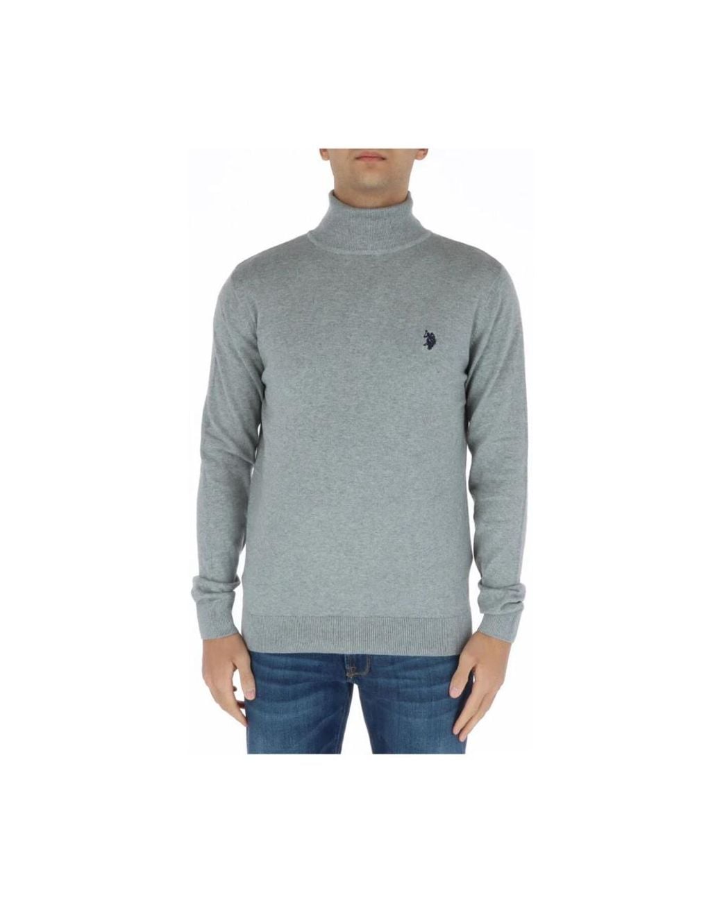 U.S. POLO ASSN. Gray Turtlenecks for men