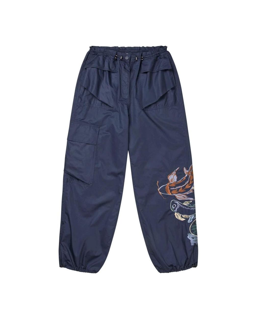 Munthe Blue Tapered Trousers