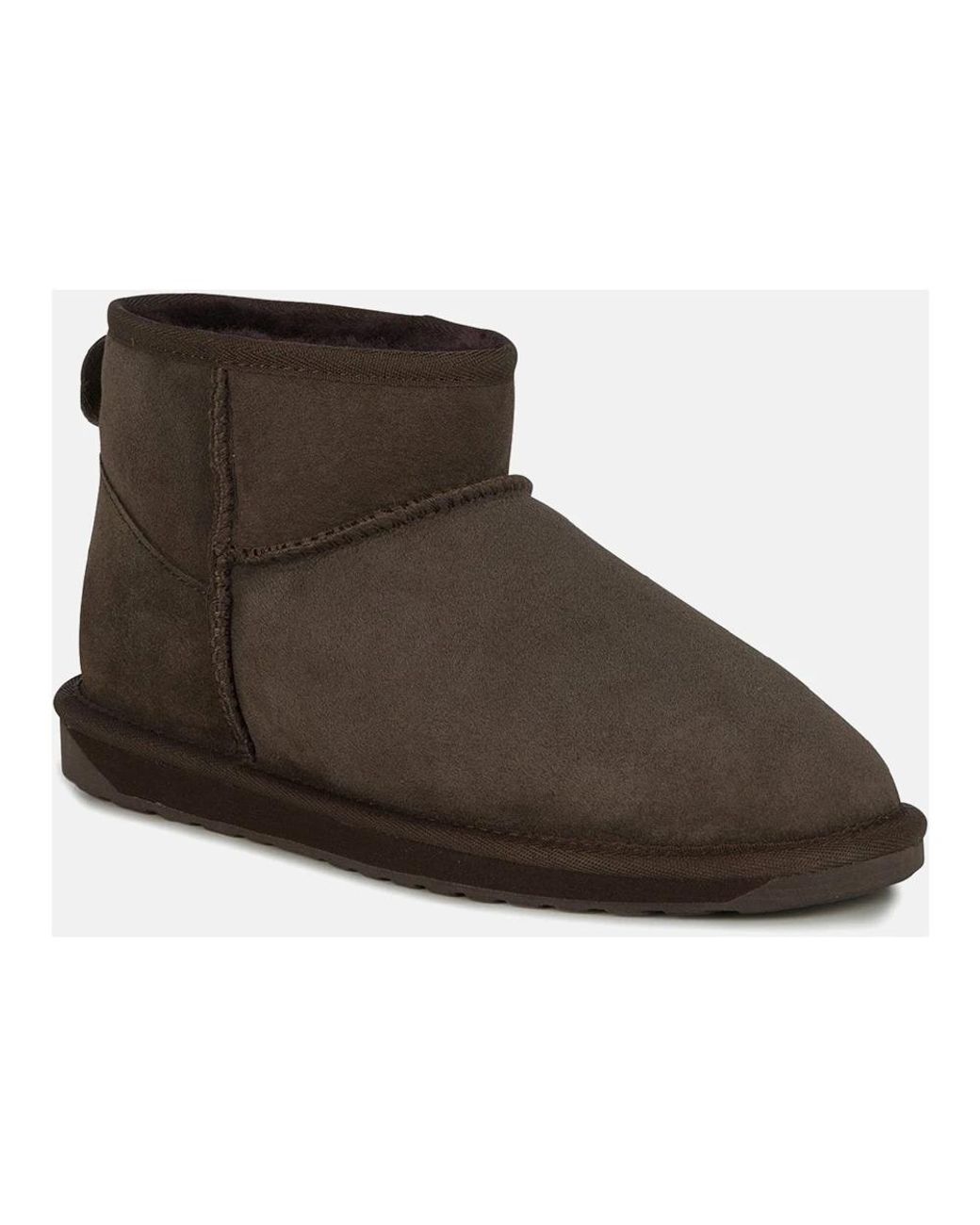 EMU Brown Stinger Micro Ankle Boot