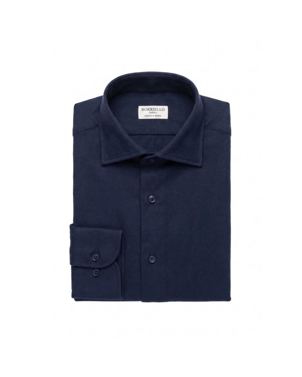 Borriello Blue Casual Shirts for men