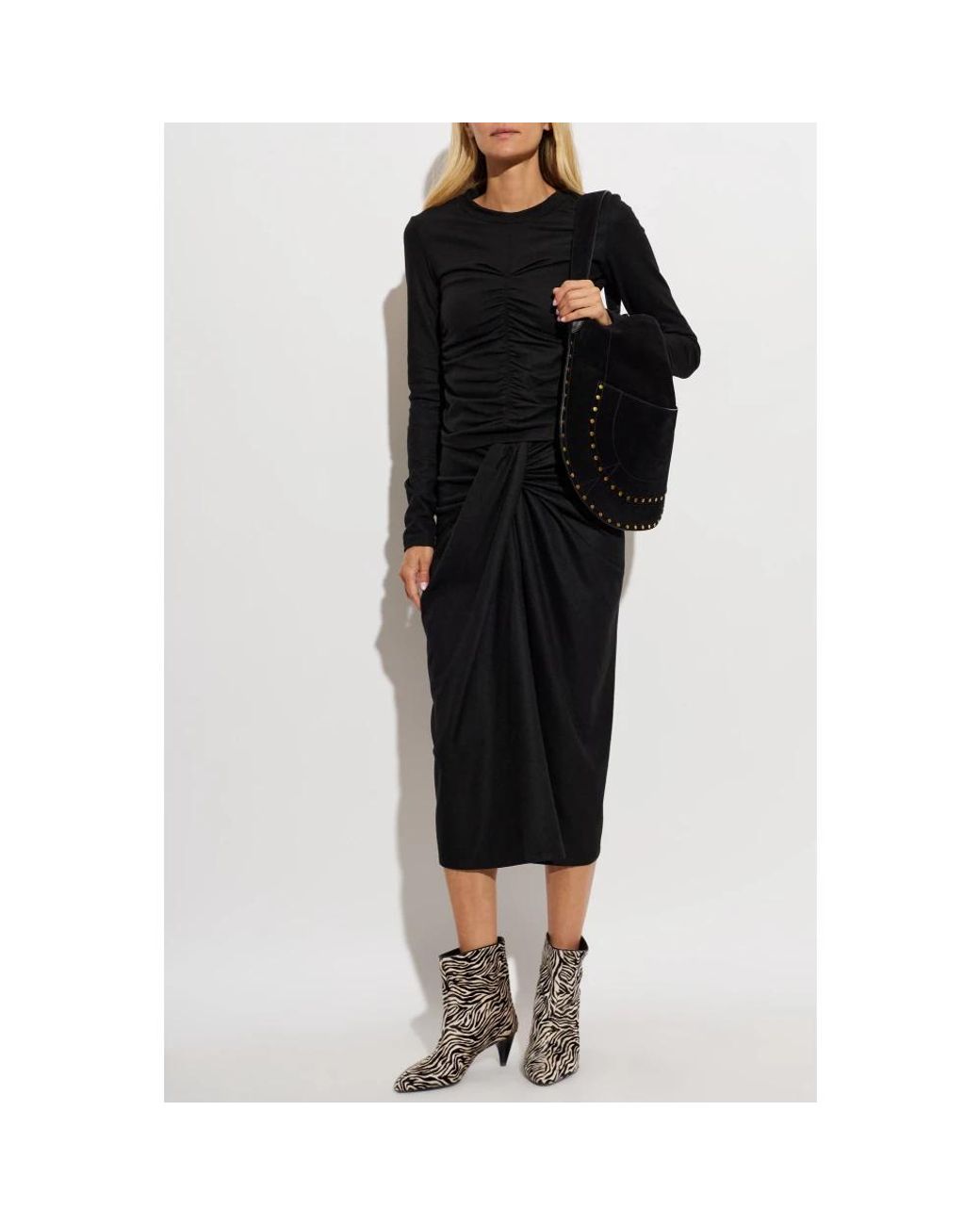 Isabel Marant Black Midi Skirts