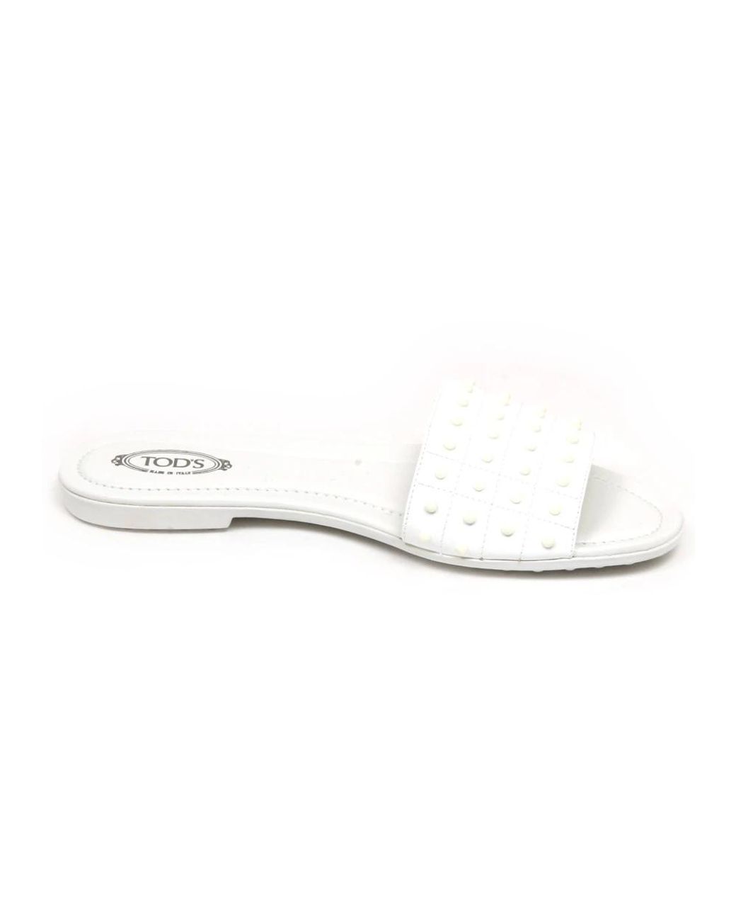 Sliders Tod's en coloris White