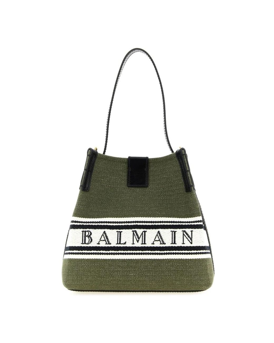 Balmain Green Shoulder Bags
