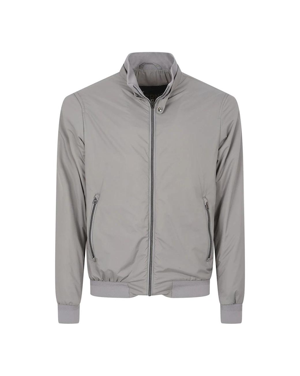 Herno Jassen ,Grijs ,Polyester Bomberjack in het Gray voor heren