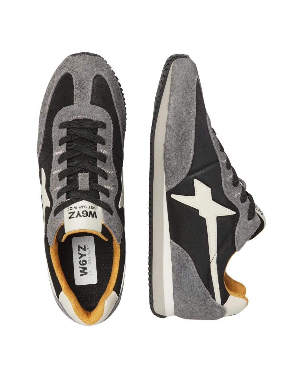 W6yz Black Sneakers