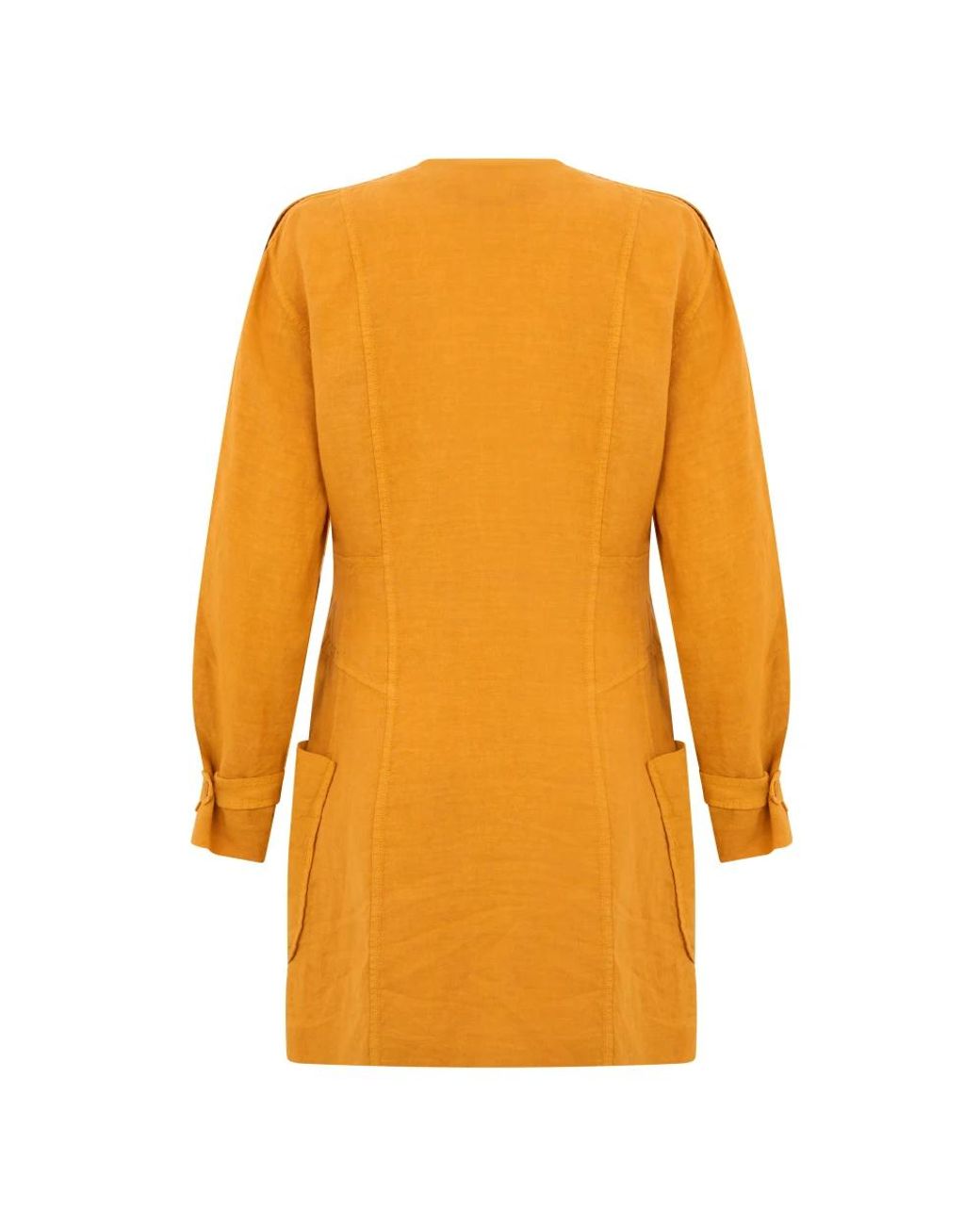 Alberta Ferretti Orange Short Dresses