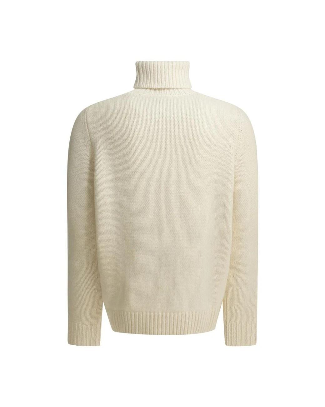 Altum White Cashmere Knitwear for men
