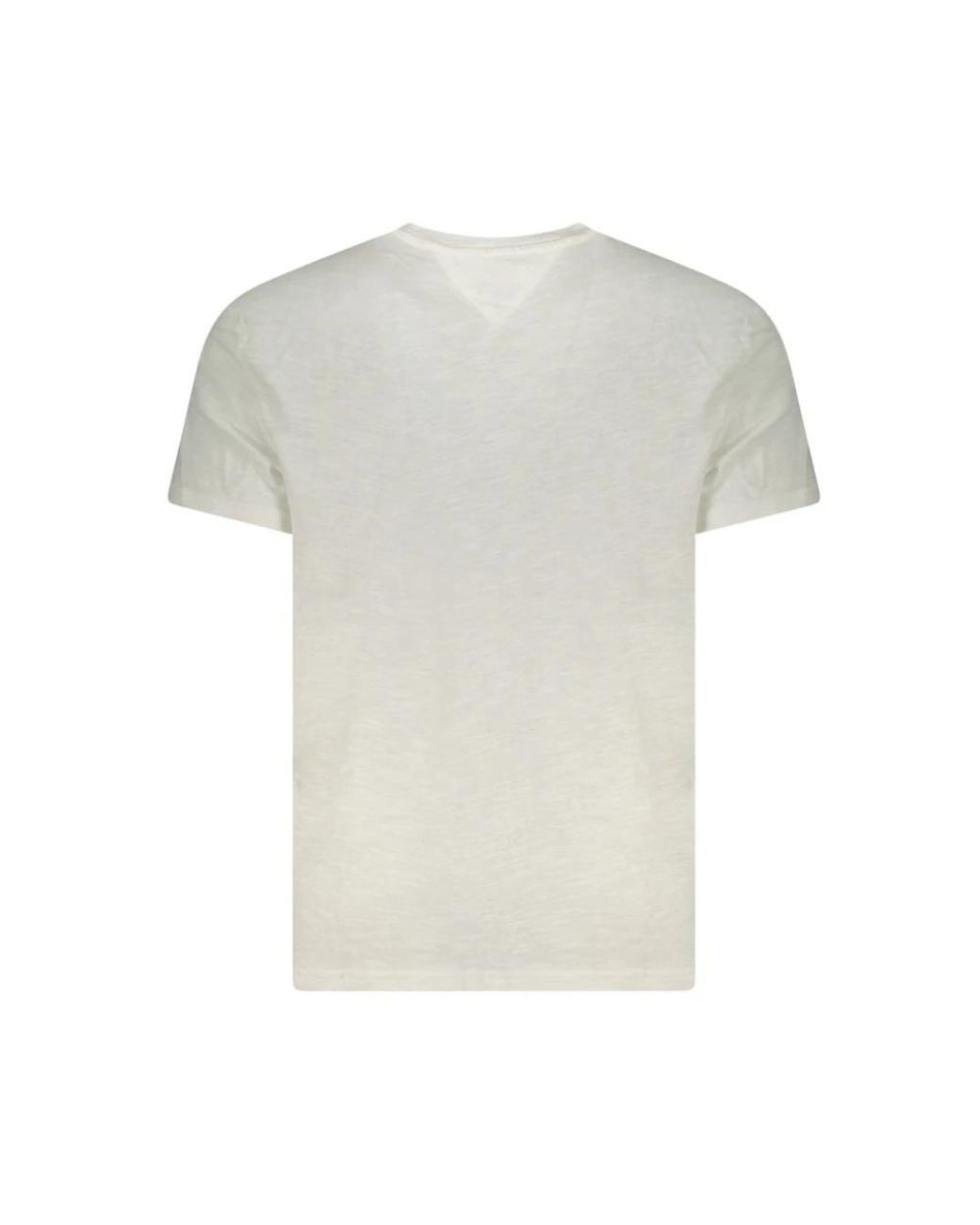 Tommy Hilfiger White Crew Neck Tshirt for men