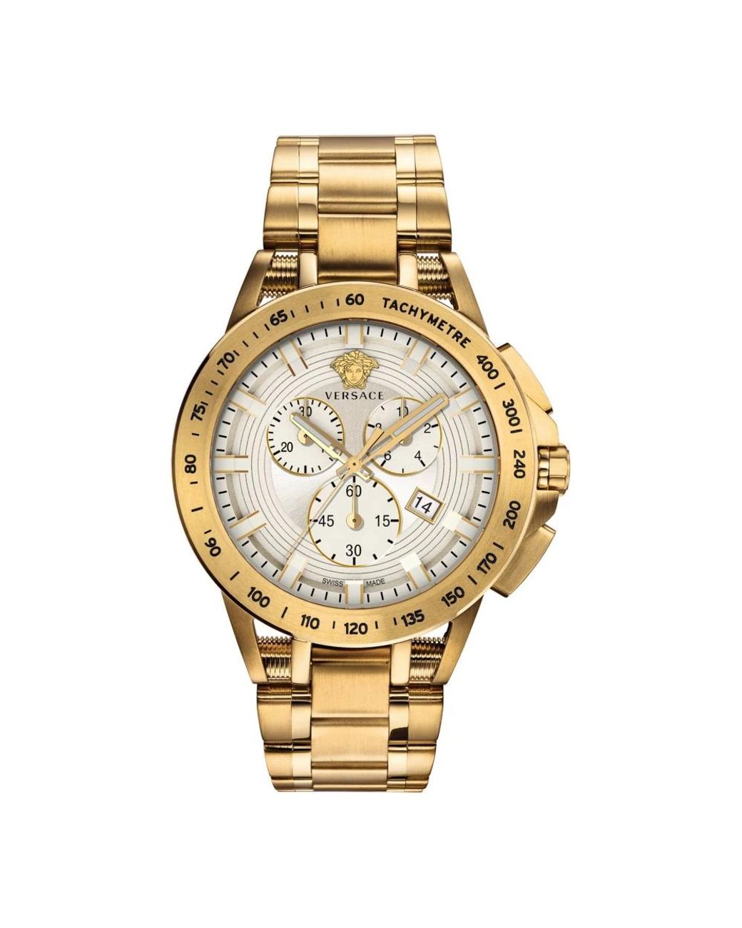 Sport tech quartz watch di Versace in Metallic da Uomo