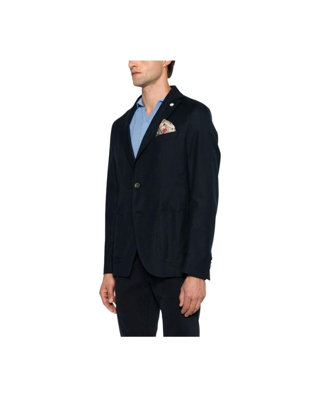 Manuel Ritz Blue Blazers for men