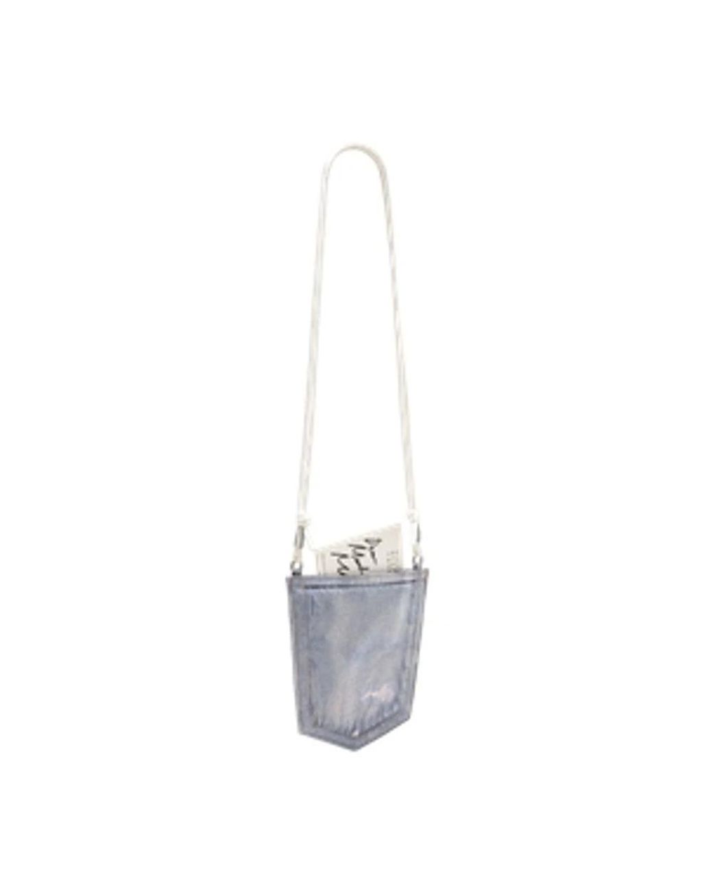 MM6 by Maison Margiela White Cross Body Bags